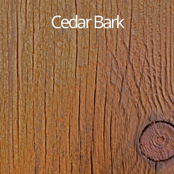cedar bark