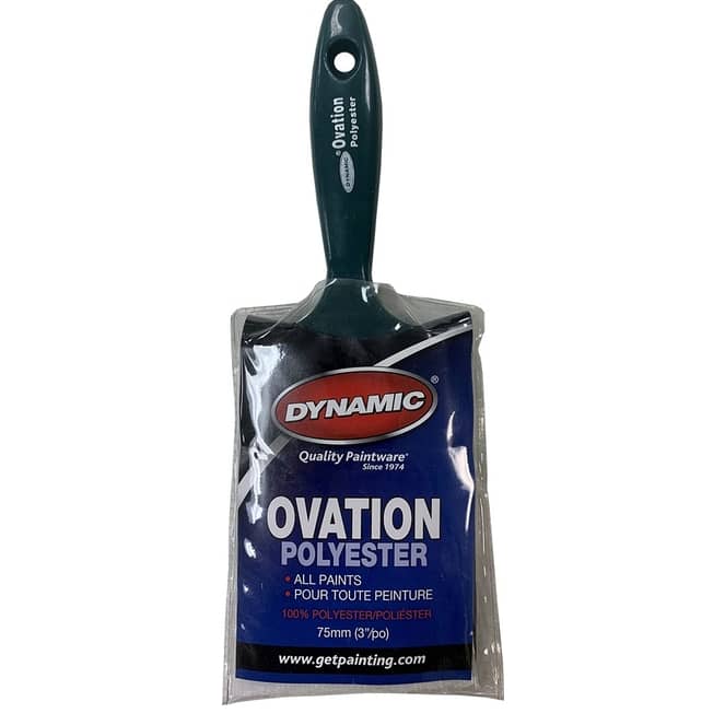 Ovation polyester brush 75mm