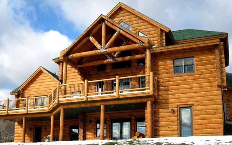 WOODguard Log Home by Log Pro 3